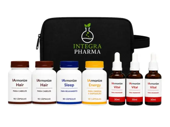 Kit IArmonize da Integra Pharma com as quatro fórmulas